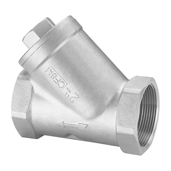 API/GB Industrial High Pressure 150 Mesh 304/316L Stainless Steel Y-Type Threaded Filter